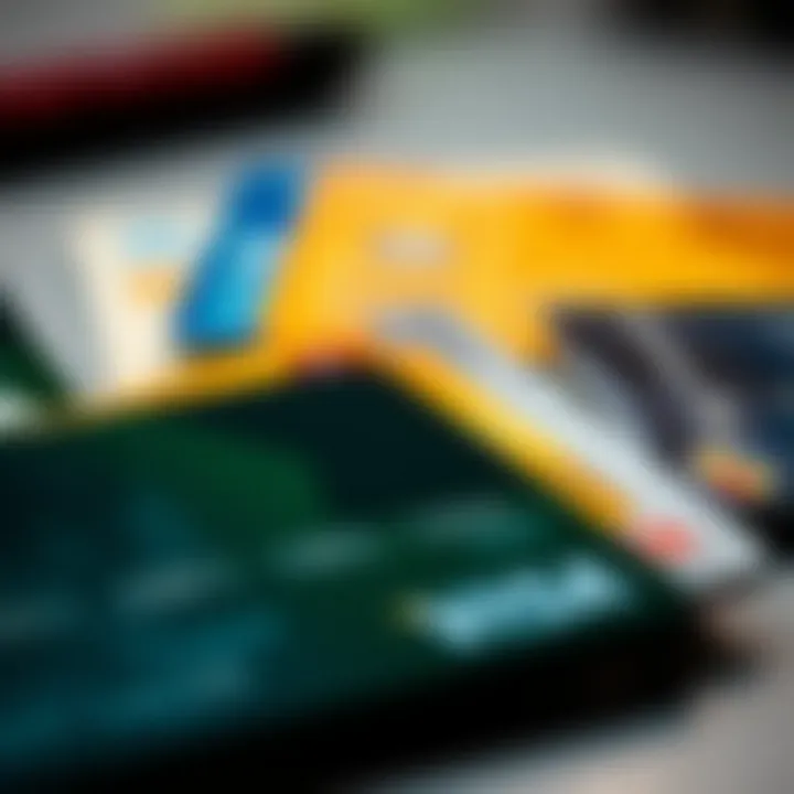 Selection of credit cards with diverse benefits