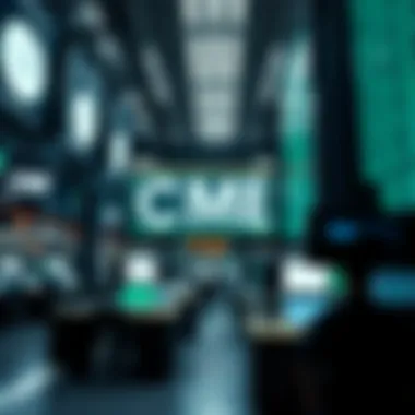 Visual representation of the Chicago Mercantile Exchange operations