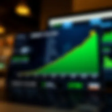 Graph showing credit score improvement over time