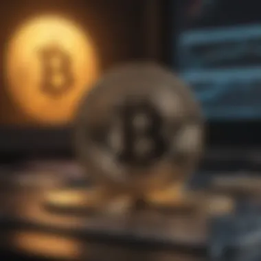 Digital Assets on E-Trade Digital representation of Bitcoin on a trading platform