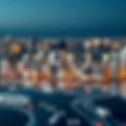 Delaware state outline with corporate symbols