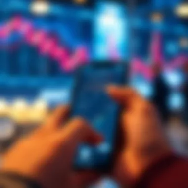 Real-Time Market Updates A mobile app demonstrating real-time market updates and investment tracking