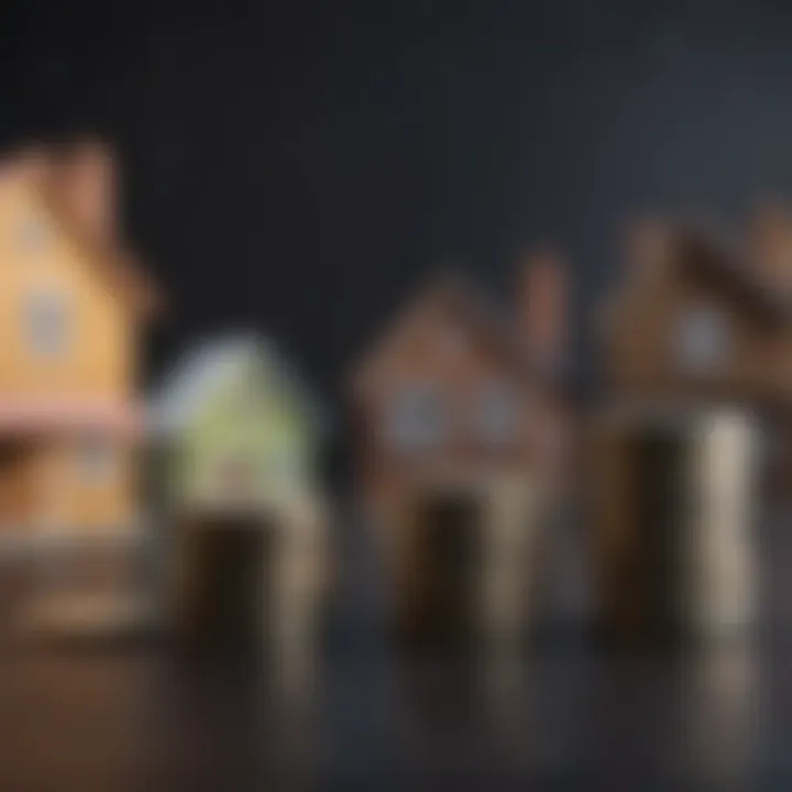 Graph showing different mortgage types and their interest rates