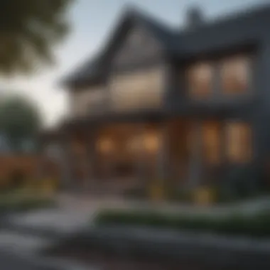 A well-staged home exterior that captures attention in a rental market.