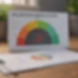 Credit score growth chart