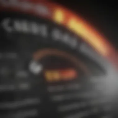 The Role of Credit Scores in Interest Rates Chart illustrating the significance of credit scores
