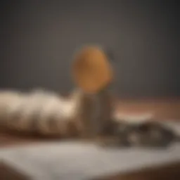 Conceptual illustration of federal tax withholding