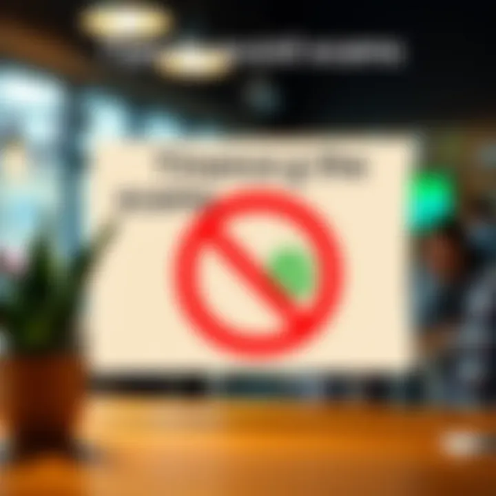 Graphic showing tips to avoid credit score scams