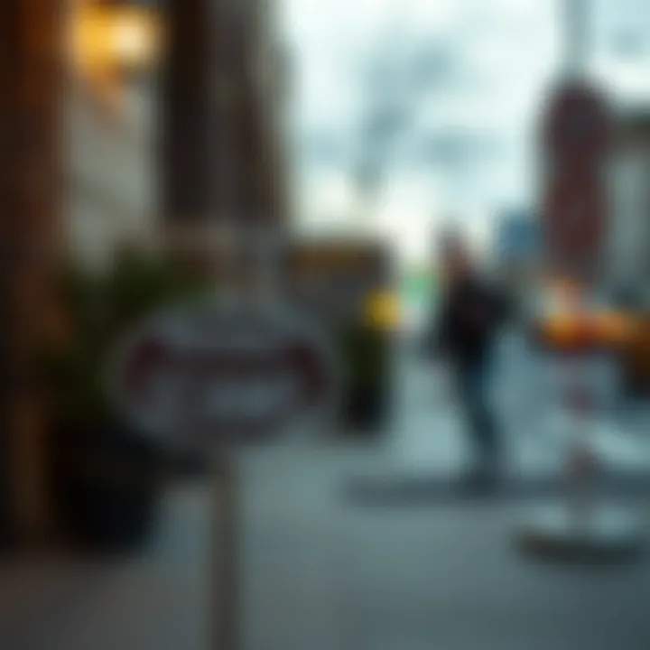 Illustration of a warning sign for scams