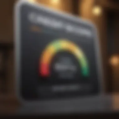 Understanding Credit Score Range Visual representation of credit score range highlighting low scores