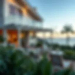 Relaxation at a vacation home